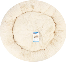 Лежак д/котів та собак Таммі синьо-бежевий в лапку 70см Тріксі