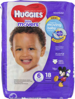 Huggies Little Movers Diapers Size 6 - 18 CT