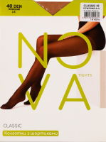 Колготки жіночі Nova Classic 40 бежевий р.2