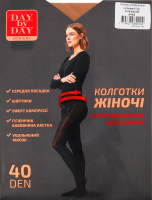 Колготи з утягувальними шортиками бежеві 40ден р.3 Day by Day