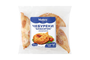 Чебуреки замороженные жареные с мясом Классические Макей м/у 270г