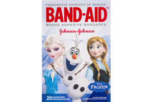 Band-Aid Disney Frozen Assorted Adhesive Bandages - 20 CT