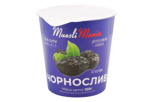 Чорнослив 150г стакан Muesli Mania