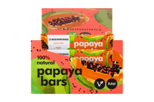 Батончик с папайей Papaya&Oats The Beginnings м/у 40г