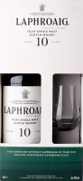Віскі Laphroaig 10yo GB з келихом д/віскі