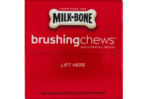 Milk-Bone Brushing Chews Daily Dental Treats Mini - 14 CT