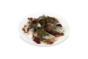 Філе оселедця з карамелізов.цибулею,ваг