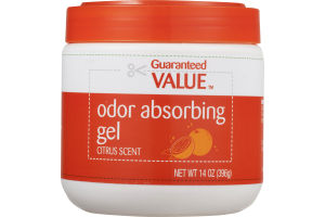 Guaranteed Value Odor Absorbing Gel Citrus Scent