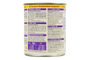 Корм д/собак з яловичиною та ягнятиною 800г ж/б ГранКарно