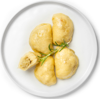 Вареники с картошкой и грибами п/ф заморозка