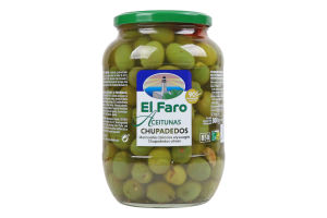 Оливки El Faro Chupadedos зелені