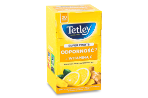 Чай фруктово-травяной Tetley Super Fruits Immunity