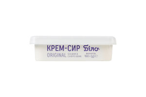 Крем-сир 55% Original Біло п/у 160г