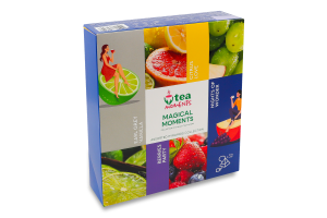 Tea Moment асорті набір чорного чаю Magical Moments 54,4 г ( 4смаки*8 пір., 32 пір.) NEW