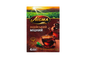 Чай лисма индийский крепкий 90г (4820018731125)