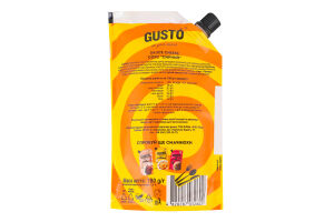 Соус Сырный Gusto д/п 180г