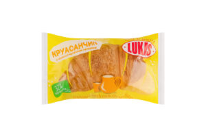 Круасанчик з молочно-кремовою начинкою Lukas кг