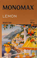 Чай Мономах 80 г Lemon чорн. з лимоном