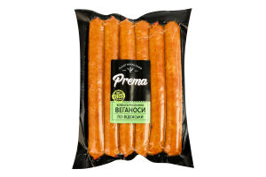 Колбаса растительная Веганосы по-венски Prema в/к в/у 300г