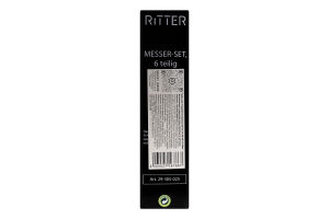 Набір ножів Ritter на підставці 5пр 29-305-025