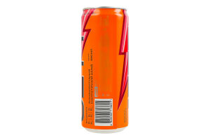 Напій енергетичний безалкогольний сильногазований зі смаком манго та апельсина Jett з/б 0.33л