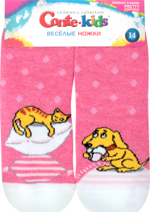 Носки дет Conte-kids ВеселНожки17С10 роз р14 334