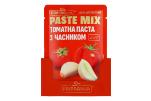 Паста томатна 25% з часником Paste mix Pripravka д/п 70г