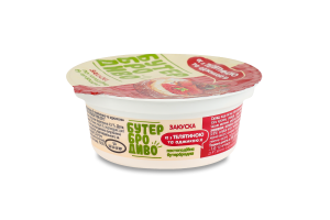 Закуска бутербродная пастообразная С телятиной и аджикой БутерброДиво ст 100г