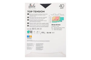 Колготи жіночі Top Tension неро 40ден р.4 Siela