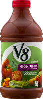 V8 High Fiber 100% Vegetable Juice Original
