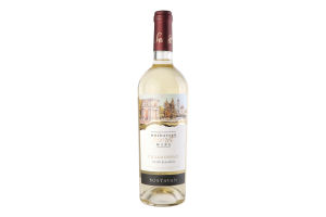 Вино 0.75л 12% біле напівсолодке Chardonnay Bostavan пл