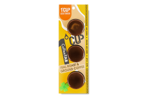 Кава натуральна смажена мелена ароматизована Irish cream 1'Cup в/ґ к/у 3х7.5г