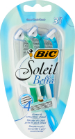Бритва з чотирма лезами без змінних картриджів Bella Soleil Bic 3шт