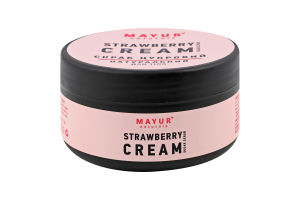 Скраб д/тіла цукровий Полуниця з вершками натуральний 250мл Маюр