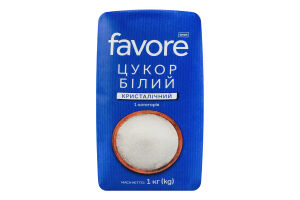Цукор Favore білий кристалічний