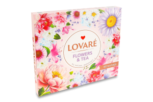 Набор чаев Flowers&Tea Lovare к/у 12х5шт