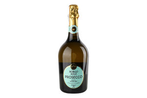 Вино игристое 0.75л 11% белое экстра сухое виноградное натуральное DOC Prosecco Borgo Sole бут