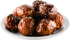 Картопля запеч.у шкір/соєв-мед.соусі ваг