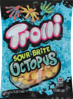 Цукерки Trolli Sour Brite Octopus желейні асорті