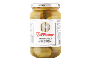 Оливки зелені з кісточками Гордаль Torremar с/б 350г