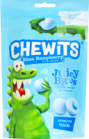 Цукерки Chewits Juicy Bites Blue Raspberry жувал