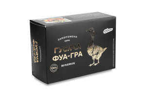 Фуа-гра гусяча заморожена в/у