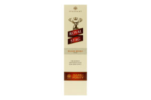 Віскі 750мл 40% купажоване Royal Stag Deluxe Seagram's к/у