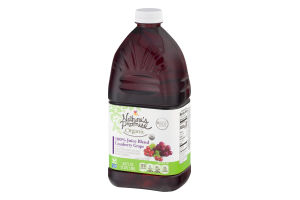 Nature's Promise Organic 100% Juice Blend Cranberry Grape