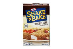 Kraft Shake'N Bake Seasoned Coating Mix Original Pork - 2 CT