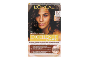 Крем-краска для волос стойкая без аммиака Excellence Creme №5U L'Oreal Paris 1шт