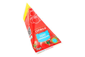 Соус томатний Український 70г пірамідка Гурман