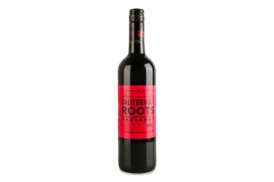 Вино 0.75л 13.5% красное сухое виноградное Каберне Совиньон California Roots бут
