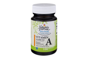 Nature's Promise 10,000IU Vitamin A - 100 CT
