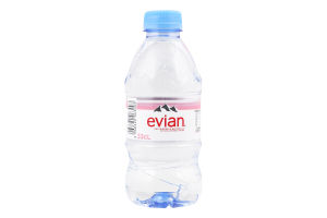 Вода мінеральна негазована Evian п/пл 0.33л